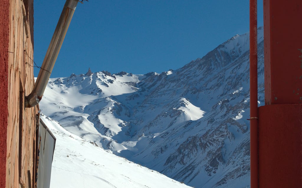 Valle de esquí en Las Leñas